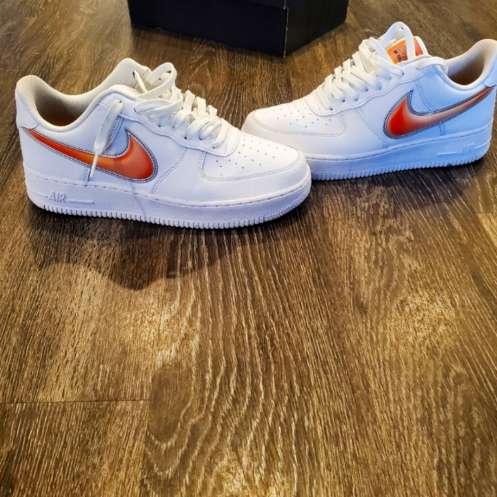 Nike AF1 Orange Peel